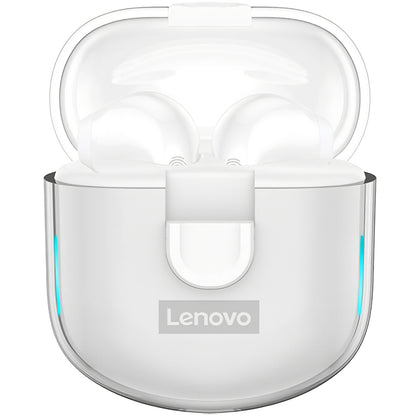 Manos libres Bluetooth Lenovo LP12, TWS, Blanco