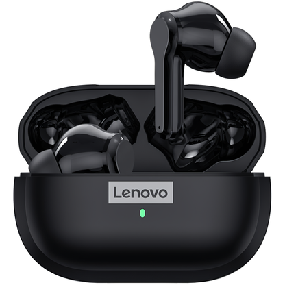 Manos libres Bluetooth Lenovo LP1S, TWS, Negro