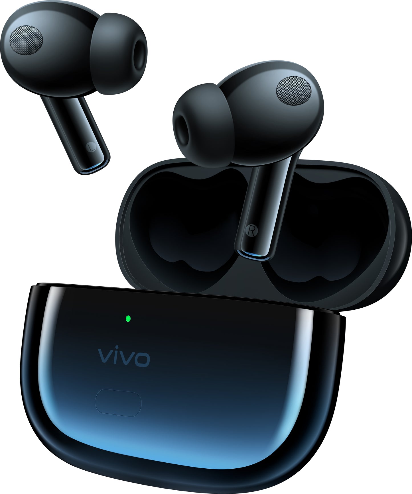 Manos libres Bluetooth vivo 2e, TWS, MultiPoint, Azul 6020136