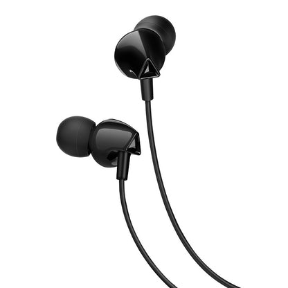 Manos libres 3.5mm HOCO M60 Perfect Sound, Negro