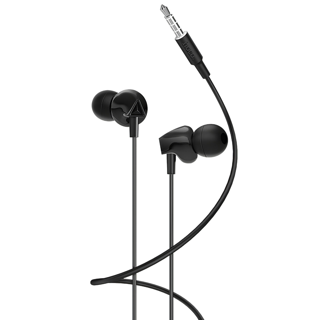 Manos libres 3.5mm HOCO M60 Perfect Sound, Negro