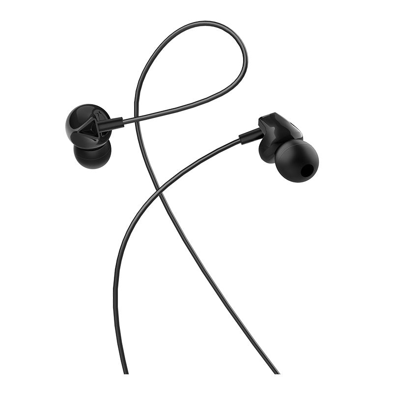 Manos libres 3.5mm HOCO M60 Perfect Sound, Negro