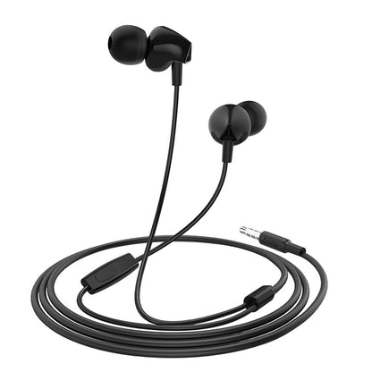 Manos libres 3.5mm HOCO M60 Perfect Sound, Negro