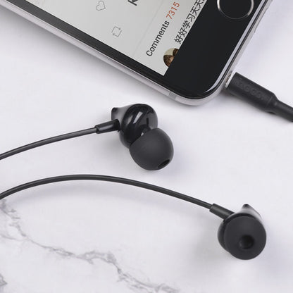 Manos libres 3.5mm HOCO M60 Perfect Sound, Negro