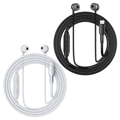 Manos libres USB-C Acefast L8, 1.2m, Gris