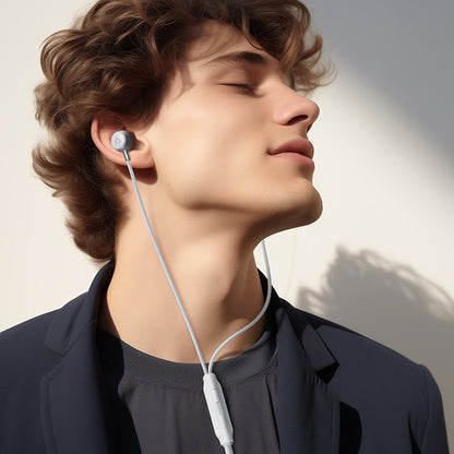 Manos libres USB-C Acefast L8, 1.2m, Gris