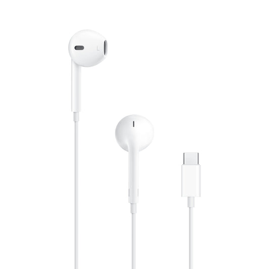 Handsfree USB-C Apple EarPods, Blanco, Reacondicionado MTJY3AM/A