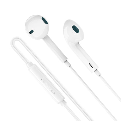 Manos libres USB-C Borofone BM100 Fuente, Blanco