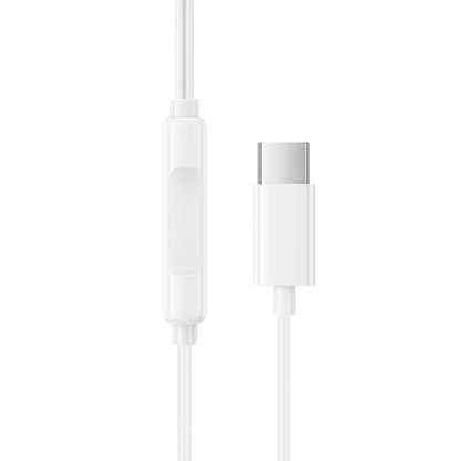 Manos libres USB-C Borofone BM100 Max Fuente, Blanco