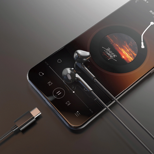 Manos libres USB-C Dudao X3C, Negro