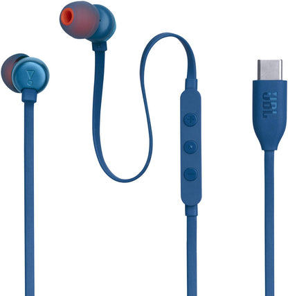 Auriculares manos libres USB-C JBL Tune 310C, Azul JBLT310CBLU
