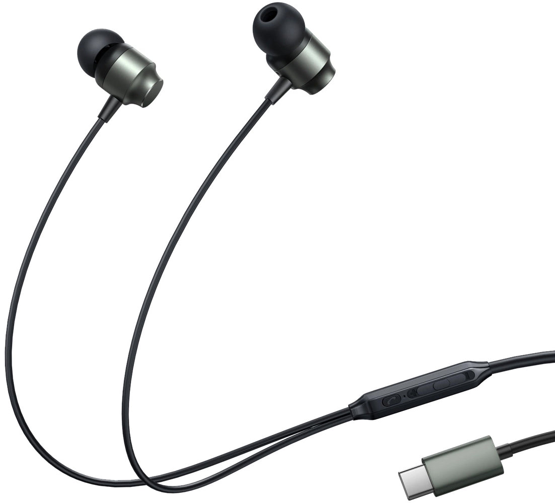 Auriculares manos libres USB-C Joyroom JR-EC06, Gris
