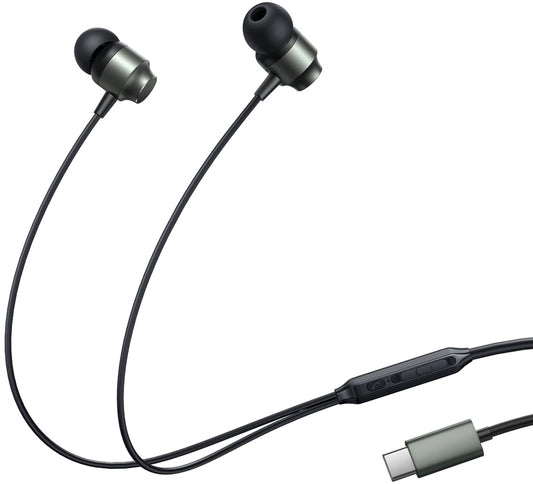 Auriculares manos libres USB-C Joyroom JR-EC06, Gris