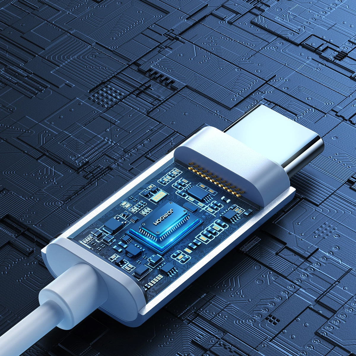 Handsfree USB-C Joyroom JR-EC06, Plateado