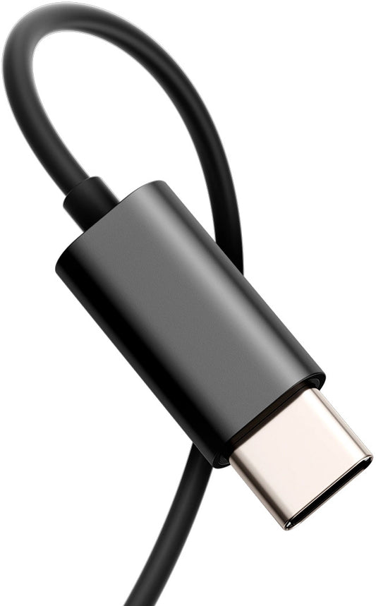 Auriculares manos libres USB-C Joyroom JR-EC07, Negro