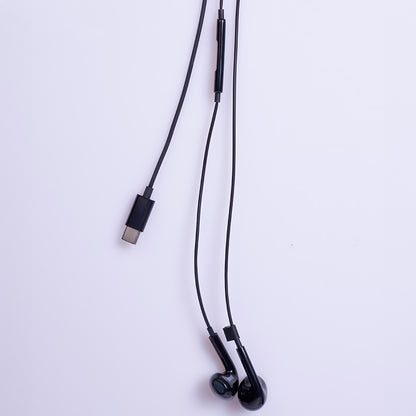 Manos libres USB-C MaXlife MXEP-04, Negro
