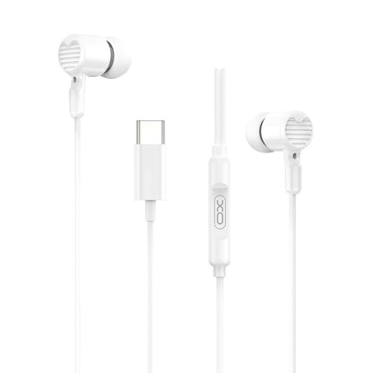 Auriculares manos libres USB-C XO Design EP81, Blanco