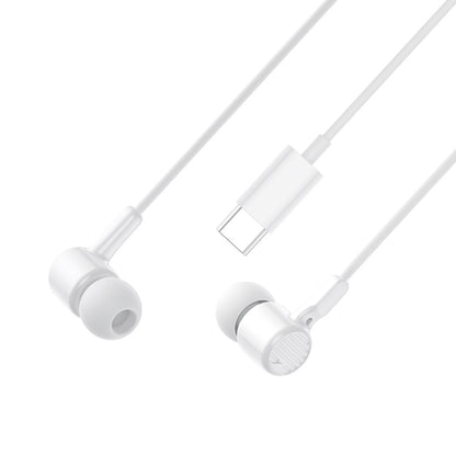 Auriculares manos libres USB-C XO Design EP81, Blanco