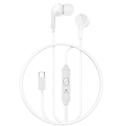 Manos libres USB-C XO Design EP82, Blanco