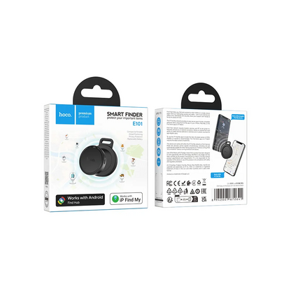 HOCO SmartTag E101 para iOS / Android Series, Negro