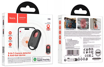 HOCO SmartTag E95 3in1 para Series iOS, Negro