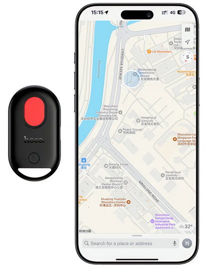 HOCO SmartTag E95 3in1 para Series iOS, Negro