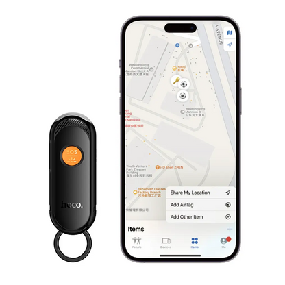 HOCO SmartTag E99 Flash para iOS Series, Negro