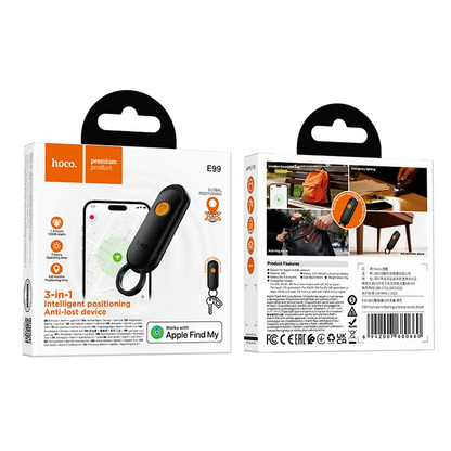 HOCO SmartTag E99 Flash para iOS Series, Negro