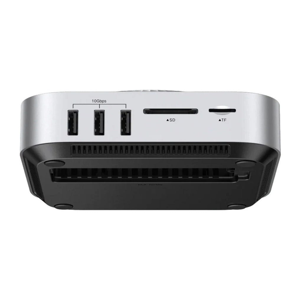 Hub multifuncional UGREEN Revodok Maxidok (85883EU) para Apple Mac Mini M4 / Mini M4 Pro, 10 en 1, plateado