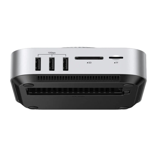 Hub multifuncional UGREEN Revodok Maxidok (85883EU) para Apple Mac Mini M4 / Mini M4 Pro, 10 en 1, plateado