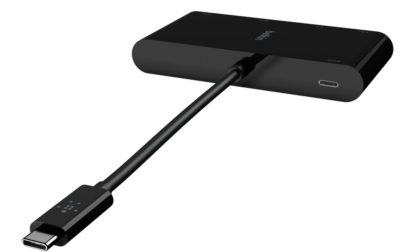 Hub USB-C Belkin Connect, 1 x USB-A 3.0 - 1 x USB-C - 1 x HDMI - 1 x VGA - 1 x RJ45, Negro AVC004btBK