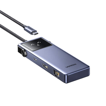 Hub USB-C UGREEN CM888 (45155) Uno, 6 en 1, Gris