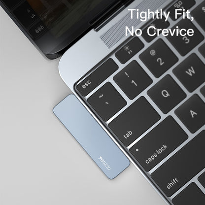 Hub USB-C Yesido HB10 para Apple MacBook Pro / Air, 6en1, Gris