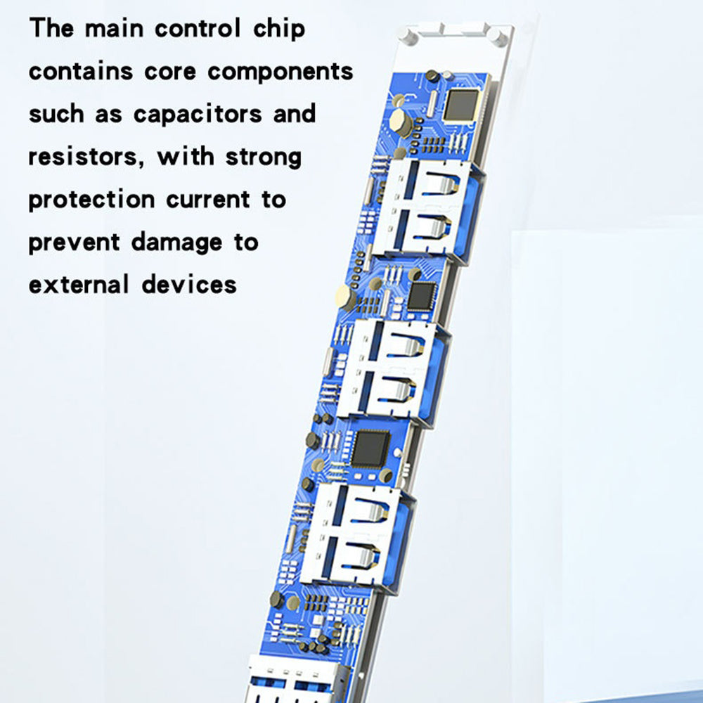 Hub USB-C Yesido HB17, 4 en 1, Gris