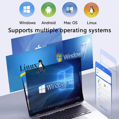 Hub USB-C Yesido HB23, 5en1, Gris