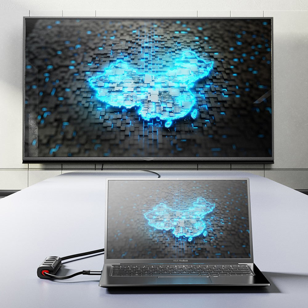 Hub USB-C Yesido HB24, 5en1, Gris