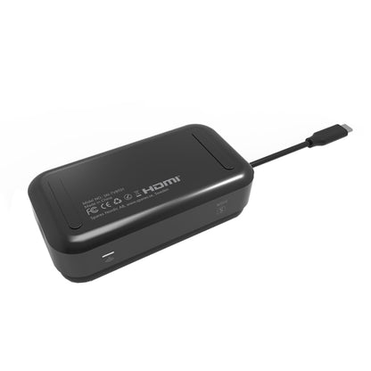 Concentrador USB-C SiGN, 1 x USB-C - 1 x HDMI - 1 x VGA - 1 x conector de 3,5 mm, negro SN-TVBT01 SN-TVBT01