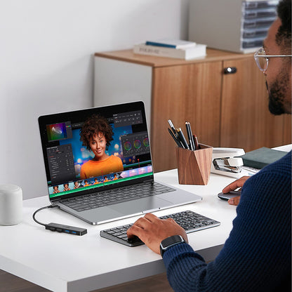 UGREEN CM219 USB Hub (25851), 4 x USB-A 3.0, Black