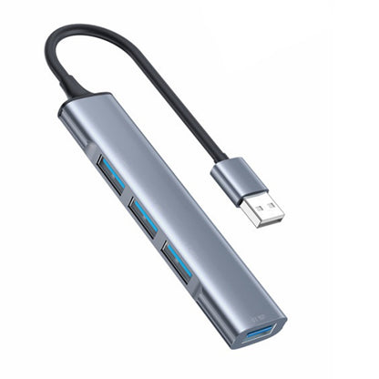 Hub USB Yesido HB18, 4 en 1, Gris