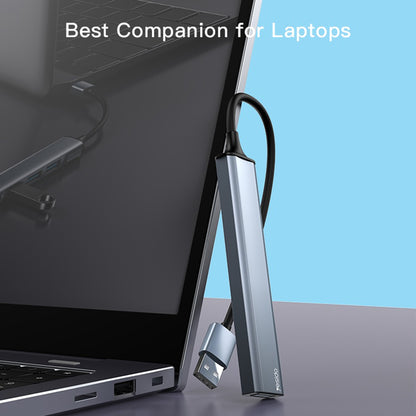 Hub USB Yesido HB18, 4 en 1, Gris