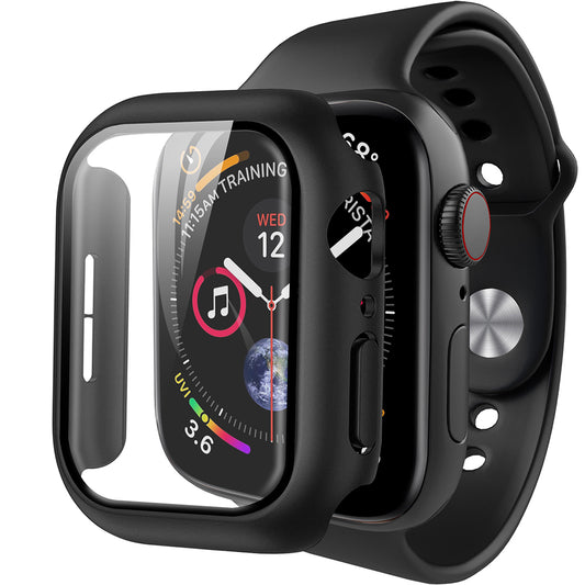 Funda Anank Screen Guard para Apple Watch Series 7 41mm, Negra