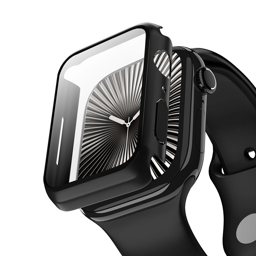Anank Screen Guard Case for Apple Watch Series 7 41mm, Black