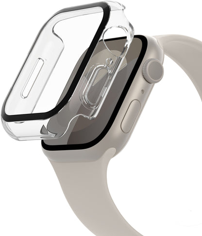 Funda Belkin ScreenForce TemperedCurve para Apple Watch 40mm / 41mm Series, Transparente OVG003zzCL