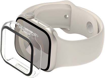 Funda Belkin ScreenForce TemperedCurve para Apple Watch 40mm / 41mm Series, Transparente OVG003zzCL