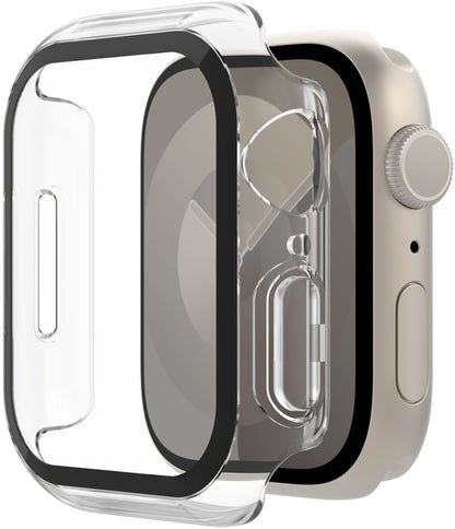 Funda Belkin ScreenForce TemperedCurve para Apple Watch 40mm / 41mm Series, Transparente OVG003zzCL