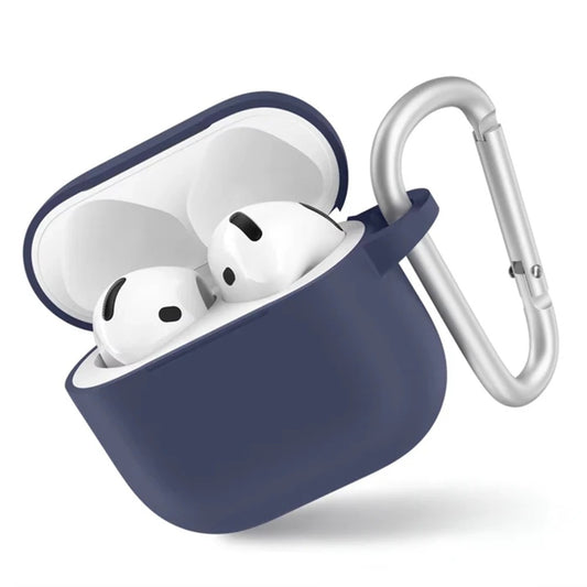 Funda Blueo Liquid para Apple AirPods 4, Azul marino
