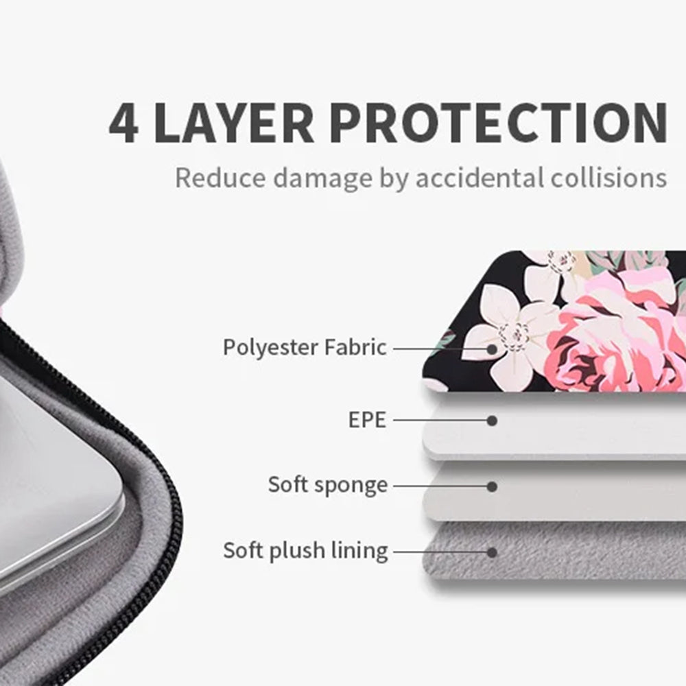 Funda CanvasArtisan H40-11 para Laptop de 13 pulgadas - 14 pulgadas, Negra