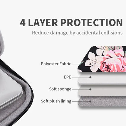 Funda CanvasArtisan H40-11 para Laptop de 13 pulgadas - 14 pulgadas, Negra