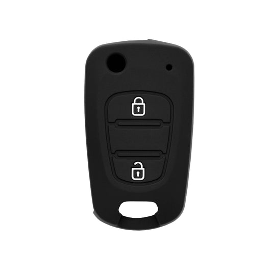 Funda para Llaves de Auto Techsuit 2003.04 para Hyundai Elantra / Kia Picanto, Negra