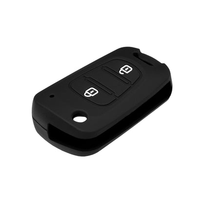 Funda para Llaves de Auto Techsuit 2003.04 para Hyundai Elantra / Kia Picanto, Negra